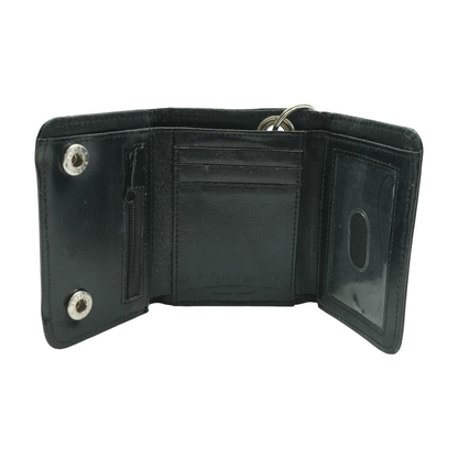 Black Trifold Wallet