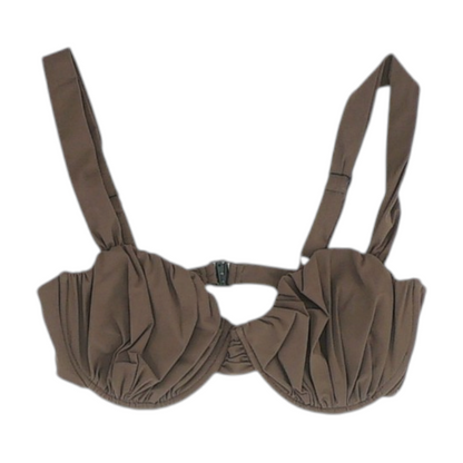 Brown Swim Top