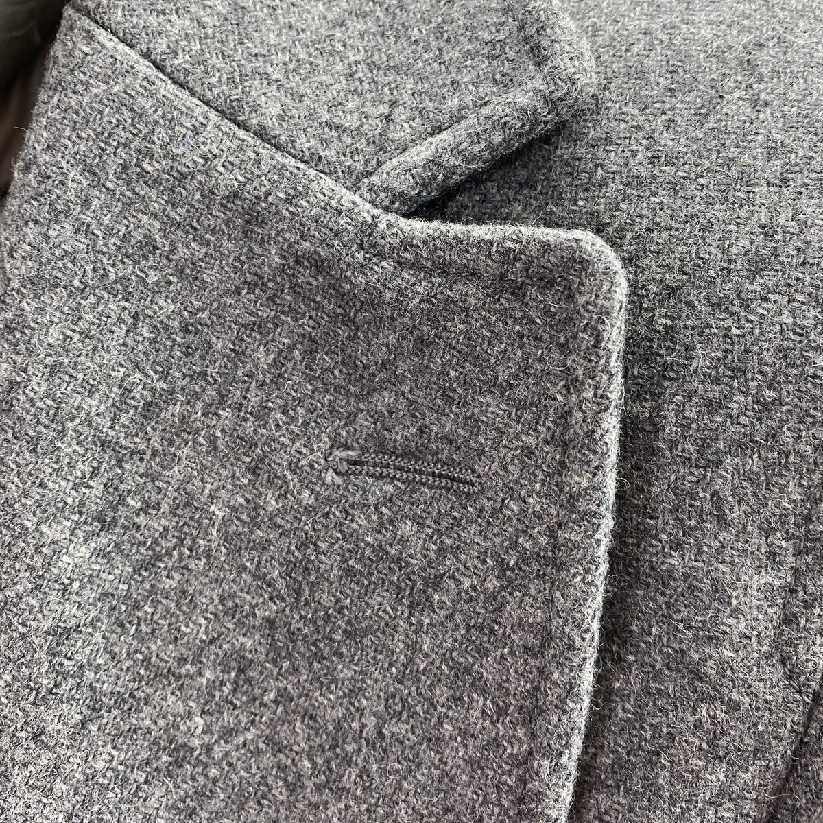 Gray Convertible Padded Wool-Blend Quilted Shell Coat