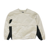 Beige Solid Sweatshirt Pullover