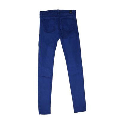 Blue Solid Select Skinny Leg Jeans