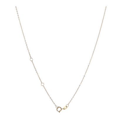 14K Two-Tone Gold Pendant Necklace