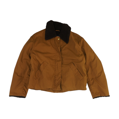Brown Solid Jacket