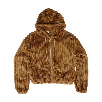 Tan Plus Solid Jacket