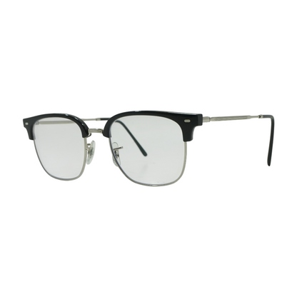 Silver New Clubmaster Square Prescription Eyewear
