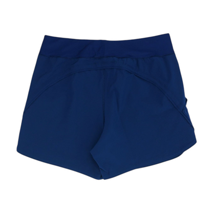 Navy Solid Active Shorts