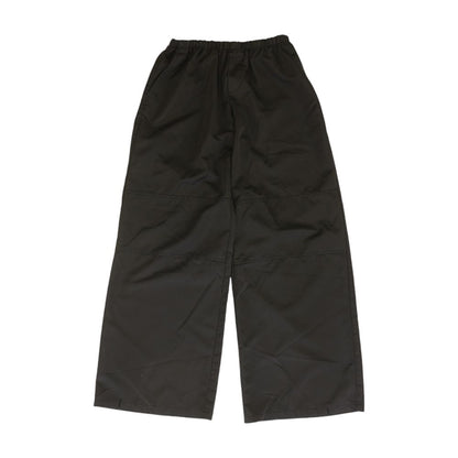 Black Solid Dress Pants