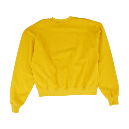 Mustard Solid Sweatshirt Pullover