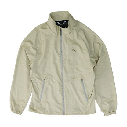 Beige Solid Active Jacket
