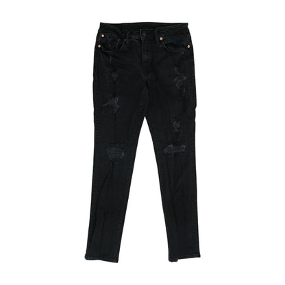 Black Athletic Jeans