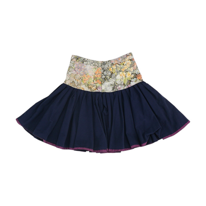 Vintage Navy Mini Skirt