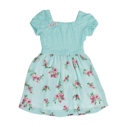 Blue Floral Dress