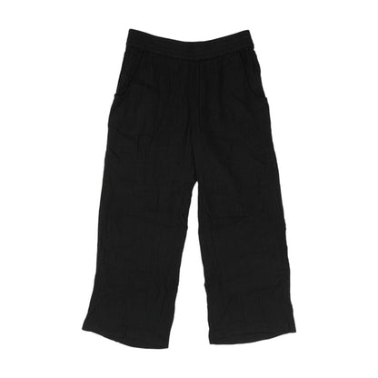 Black Casual Relaxed Pants
