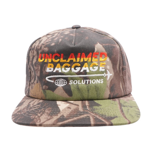 Unclaimed Baggage Solutions Camo Ballcap