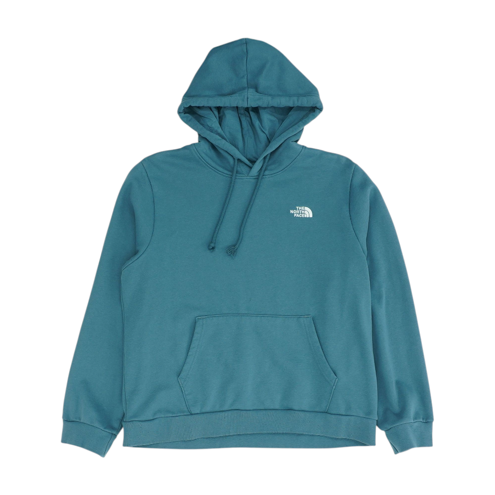 The North Face Blue Solid Hoodie Pullover – Image 1
