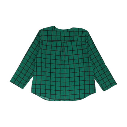 Green Plaid Button Down