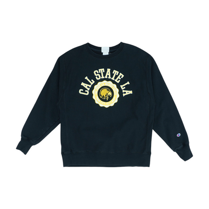 Black Cal State LA Golden Eagles Graphic Sweatshirt Pullover