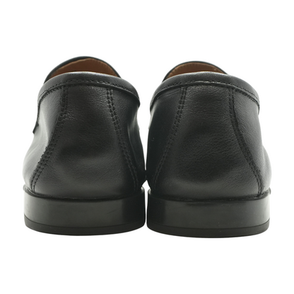 Black Slip-On Dress Shoes