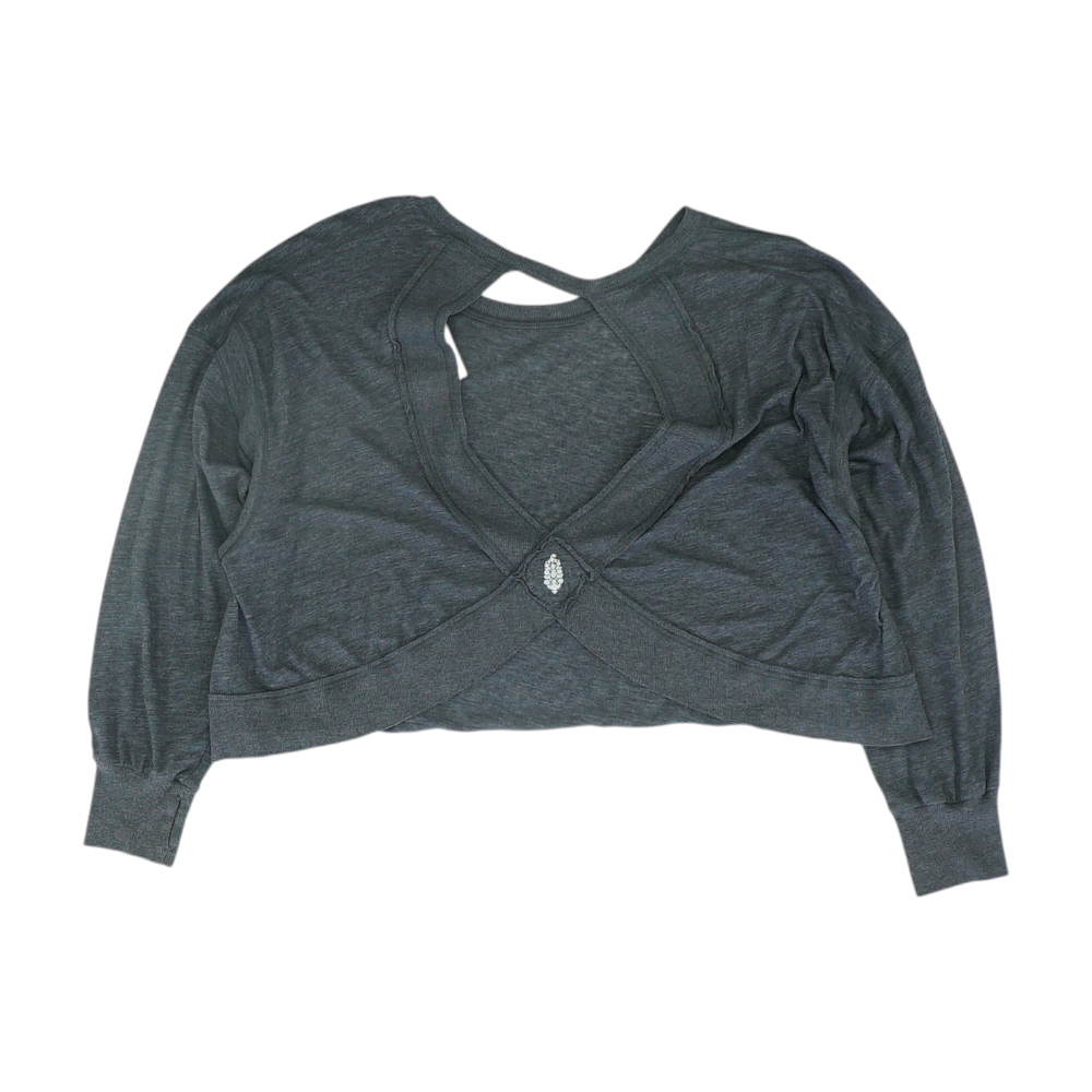 Charcoal Solid Sweatshirt Pullover