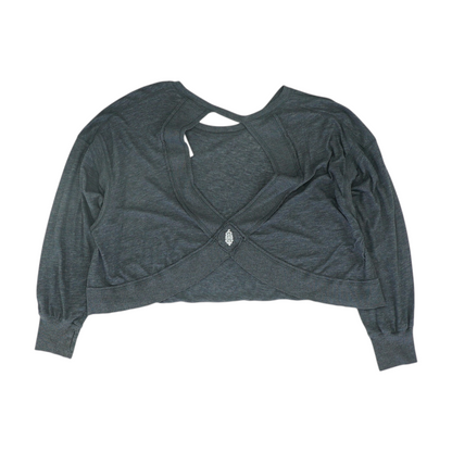 Charcoal Solid Sweatshirt Pullover