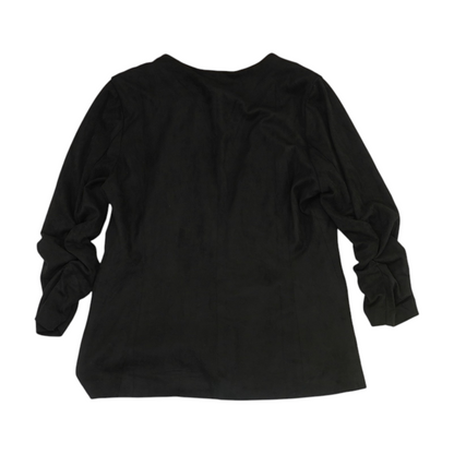 Black Solid Blazer
