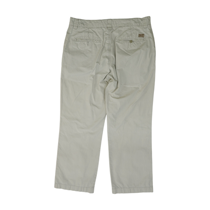 Beige Regular Pants
