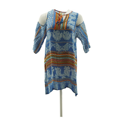 Blue Misc Mini Dress
