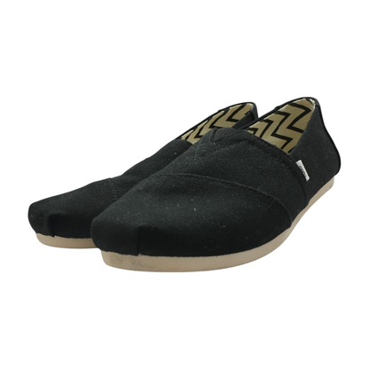 Black Slip-On Flats