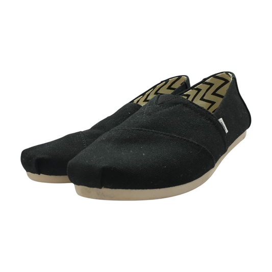 Black Slip-On Flats