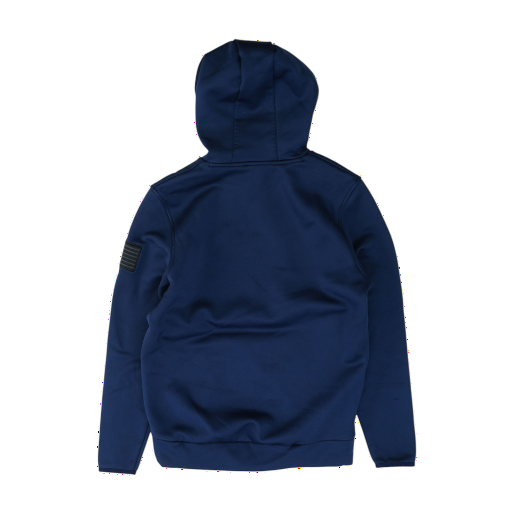 Navy Solid Hoodie Pullover