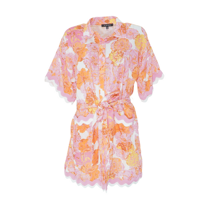 Multi Floral Mini Dress