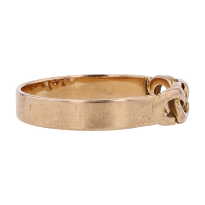 18K Yellow Gold Band Ring