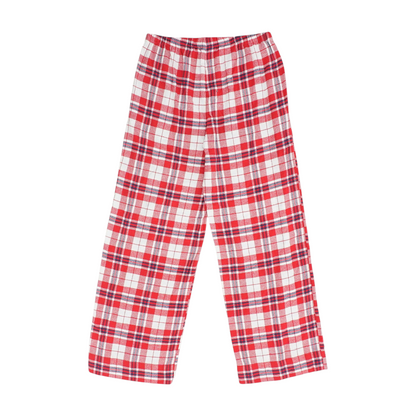 Red Plaid Pajama Bottom