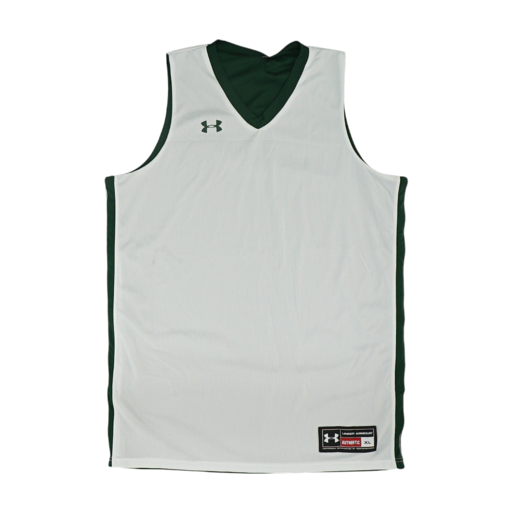 White Solid Active Tank