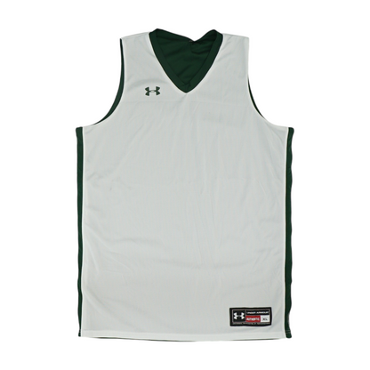 White Solid Active Tank