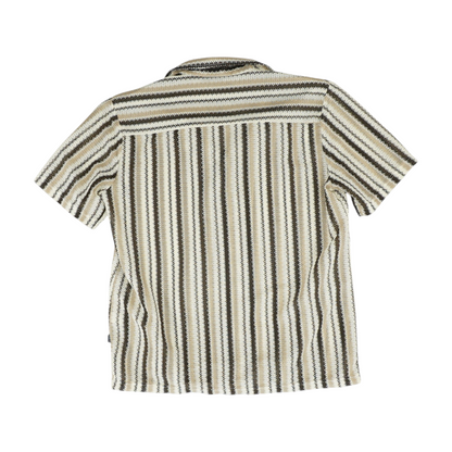 Multi Striped Short Sleeve Button Down