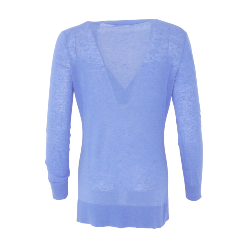 Blue Cardigan Sweater