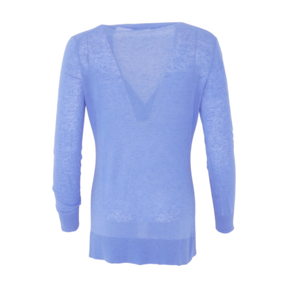 Blue Cardigan Sweater