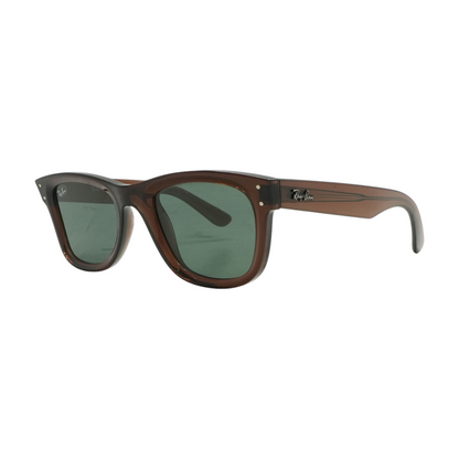 Brown Wayfarer Reverse Square Sunglasses