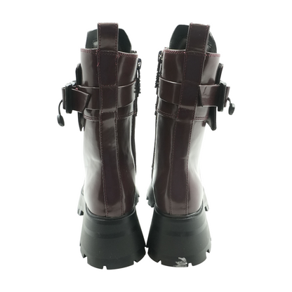 Deep Purple Ankle Boots