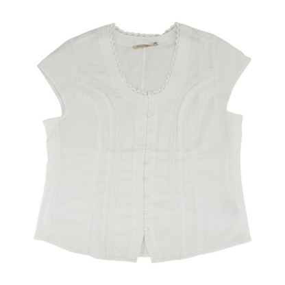 Ivory Plus Blouse