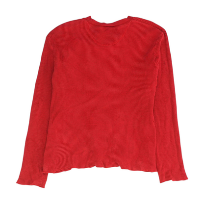 Red Knit T-Shirt