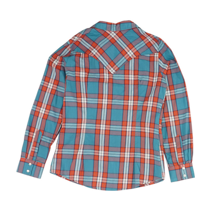 Blue Plaid Button Down