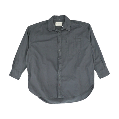 Gray Button Down