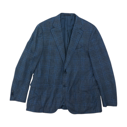 Blue Plaid Blazer