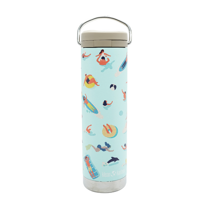 20oz Stainless Steel Twist Straw Water Bottle