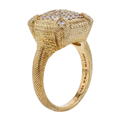 Sterling Silver Cubic Zirconia Fashion Ring