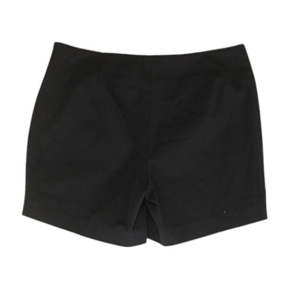 Black Solid Chino Shorts