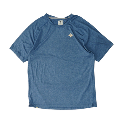 Blue Solid Active T-Shirt