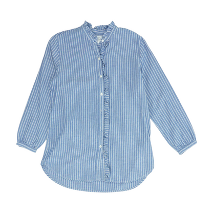 Blue Striped Button Down